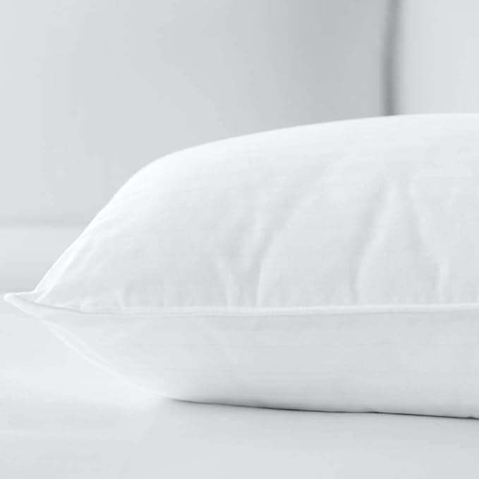 Sobel Westex: Dolce Notte II Stomach, Side and Back Sleeper Bed Pillow for Sleeping | Hotel and Resort Quality | Hypoallergenic, Down Like Fill, Soft Loft (Queen Size)