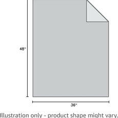 yescool Weighted Blanket 5 Pounds Weighted Lap Blanket, Glow in The Dark Star Heavy Blankets, Warm Minky Weighted Throw Blanket Gift for 40-60lbs, 36