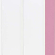 Furinno LUDER Book Shelf, 7-Cube Bookshelf, Bookcase, 9.4 x 19.5 x 41.7, for Living Room, Bedroom, Home Office, White/Pink