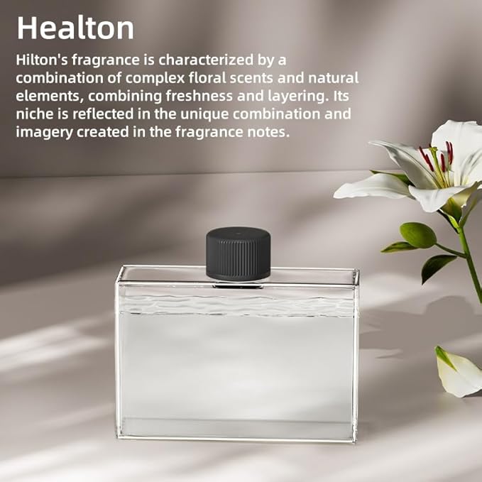 Waterless Essential Oil Diffuser for Home & Office Cordless Battery Operated Aroma Diffuser with 7 Mist Levels, Ultrasonic Air Freshener for Large Rooms Bedroom Bathroom Car Small & Portable