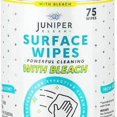 1 Pack Surface Cleaning Wipes with Bleach, All-Purpose Cleaner for Bathroom, Kitchen, Office, 75 Count Canister, 7.5