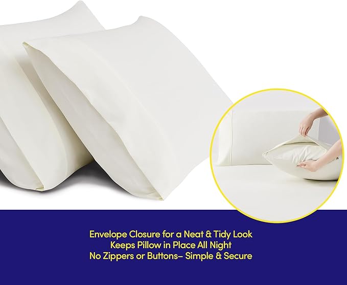Dorm Room Essentials College Bedding Comforter Set 5 Piece Twin XL Size Bed in a Bag for College Students Boys and Girls, Twin XL, Ivory