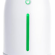 Aqua Glo Personal, Portable Humidifiers for Bedroom – Ultrasonic Cool Mist Humidifier with Built In Rechargeable Battery. Air Humidifier for Baby, Plants, Home, Office, Travel. White