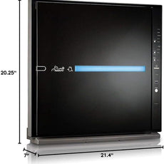 Rabbit Air, MinusA2 Air Purifiers for Home, Ultra Quiet HEPA Air Purifier - Wall Mountable Air Purifiers for Home Large Room, Allergies, Dust, Mold, Smoke & VOCs, (SPA-780N, Black, Odor Remover, WIFI)