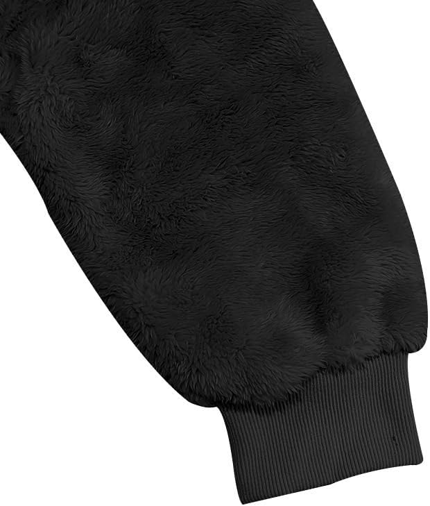Men's Oversized Winter Soft Casual Sweatshirt with Double Sided Brushed Interior Cozy Gift for Holiday Season