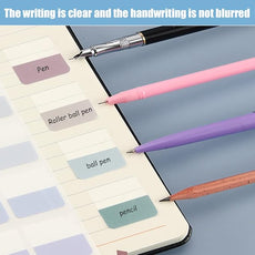 240 Pcs Sticky Index Tabs, Colored Book Sticky Tabs for Notebooks, Repositionable Page Tabs for Notebooks File Classification,12 Colors (1 Inch)