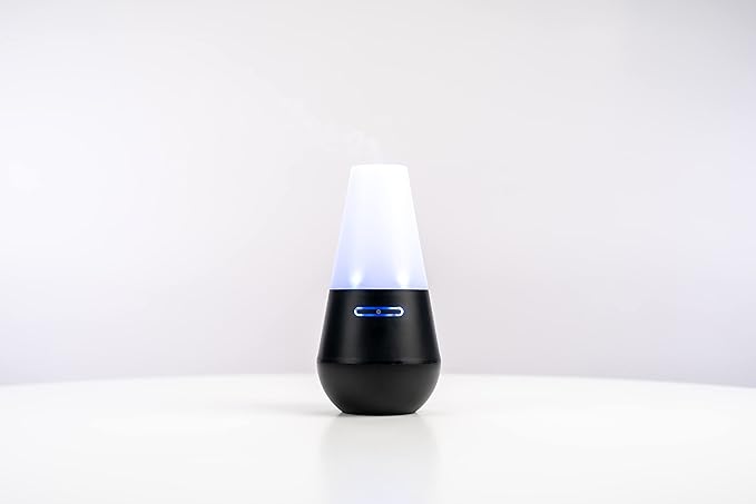 No8 Aromatherapy Diffuser - Ultrasonic Mini Humidifier & Aroma Diffuser (Black)