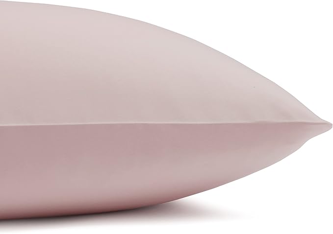 Amazon Basics Lightweight Super Soft, Comfortable Easy Care Microfiber 3-Piece Bed Sheet Set with 14-Inch Deep Pockets, Easy to Wash, Twin XL, Blush Pink, Solid AmazonBasics