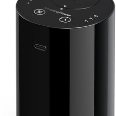 Waterless Essential Oil Diffuser, Portable Aromatherapy Diffuser with 20mL Capacity, Battery Operated Mini Scent Diffuser,3 Mist Levels & Timers, Leak-Free, for Home, Car, Office (Black)