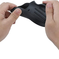 Silicone Bathroom Soap Dishes with Drain Spout-Bathroom and Kitchen Sink Organizer,Sponge Holder,Dish Soap Tray,Perfect for Dispenser,Scrubber,Bottle,Cup on Sink or Counter-Black 4.9