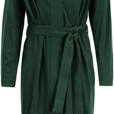 HOLOVE Men's Pure Cotton Bathrobe Lightweight Kimono and Hooded Spa Robes Soft Sleepwear