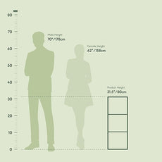 Furinno LUDER Book Shelf, 3-Cube Bookshelf, Bookcase with Open Shelves, 9.3 x 12 x 31.5, for Living Room, Bedroom, Home Office, White/Light Blue