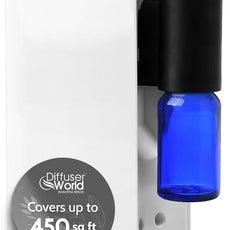 Aroma-Ace Mini Essential Oil Diffuser for Home Scent Diffusers - Portable Waterless Aromatherapy Diffusers with Rechargeable Battery, Nebulizing Atomizer Air Diffuser for Home - White