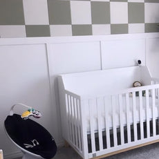 White Cork Board Tiles | Large Cork Board Alternative | Felt Wall Tiles (12-Pack) | Aesthetic Felt Bulletin Board for Office, Home & Classroom | Large Cork Boards for Walls Memo Board | White