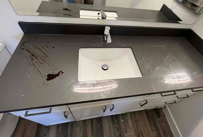 Easy Oxy – Professional Stone Cleaner & Degreaser | Safe for Granite, Marble, Quartz, Tile & More | Non-Acidic, pH-Balanced Formula | 32 oz Spray Bottle | Made In USA