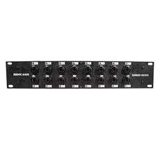 Seismic Audio - SARMSS-16x1515 - 16 Channel XLR TRS Combo Splitter Snake Cable Two 15' XLR trunks - Rack Mountable