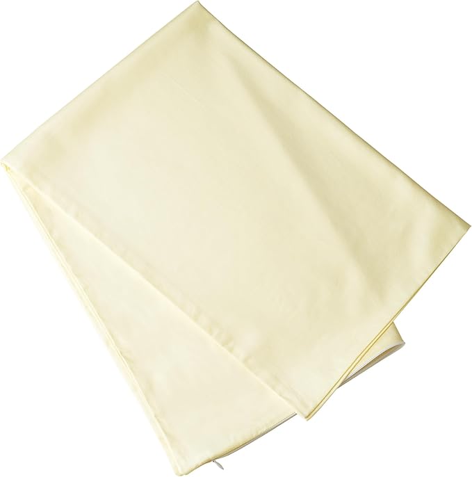 Cotton Pillow Protectors/Cases King Size with Zipper 2 Pack Ivory Color,Cooling & Breathable Bed Pillow Protectors Set of 2 Pillow Cases Cover (King Size 20" x 40")