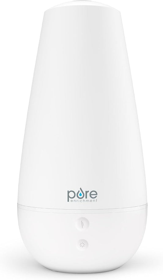 Pure Enrichment PureSpa XL 3-in-1 Cool Mist Humidifier, Essential Oil Diffuser & Mood Light - 2L Tank Provides Powerful Mist Coverage up to 350 sq ft in Bedroom, Office & Large Rooms