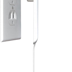 Sleek Socket Original & Patented Ultra-Thin Outlet Concealer with Cord Concealer Kit, Flat Extension Cord with Multi Outlets Power Strip, Ideal for Home Improvement, Hide Bulky and Messy Cords
