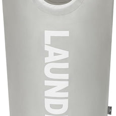 DOKEHOM 125L X-Large Collapsible Washing Laundry Basket Bag (7 Colors) for Bedroom, Fabric (Grey, XL)