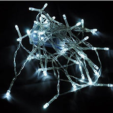 Karlling Battery Operated White 40 LED Fairy Light String Wedding Party Xmas Christmas Decorations(White,5 Pack)