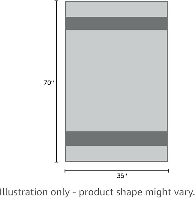 100% Cotton Towels 35" X 70" | Dark Grey Towels Set of 2 Ultra Soft and Highly Absorbent Bath Towel Set Cotton, Gym, Hotel, Spa, Machine Washable