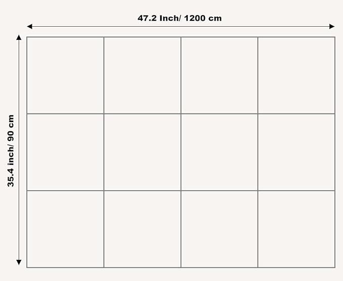 Felt Wall Tiles | Large Cork Board Alternative | Aesthetic Felt Bulletin Board for Office, Home & Classroom | Large Cork Boards for Walls Pinboard (12-Pack) | Terracotta