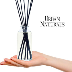 Urban Naturals Sandalwood & Vanilla Reed Diffuser Oil Gift Set | Tahitian Vanilla intermeshes & Desert Sandalwood Mingle to Create a Southern Bourbon Scent! | Great Idea