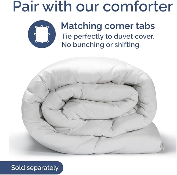 Duvet Cover Oversized Queen Size Set - Extra Soft Duvet Cover 98 x 98 with 2 Pillow Sham - Hotel Luxury, Easy Care & Fade Free w/ Zipper Closures & Ties - Comfy Breathable Bedding Set (French Grey)