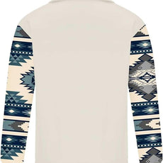Western Sweatshirts for Men Aztec Cowboy Vintage Graphic Fleece Hoodie Mens Quarter Zip Pullover Country Jacket