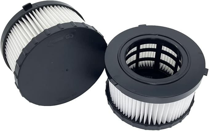 DC5151H HEPA Filter Replacement Compatible with DEWALT DC515 DCV517 Wet Dry Vacuum, 2 Pcs