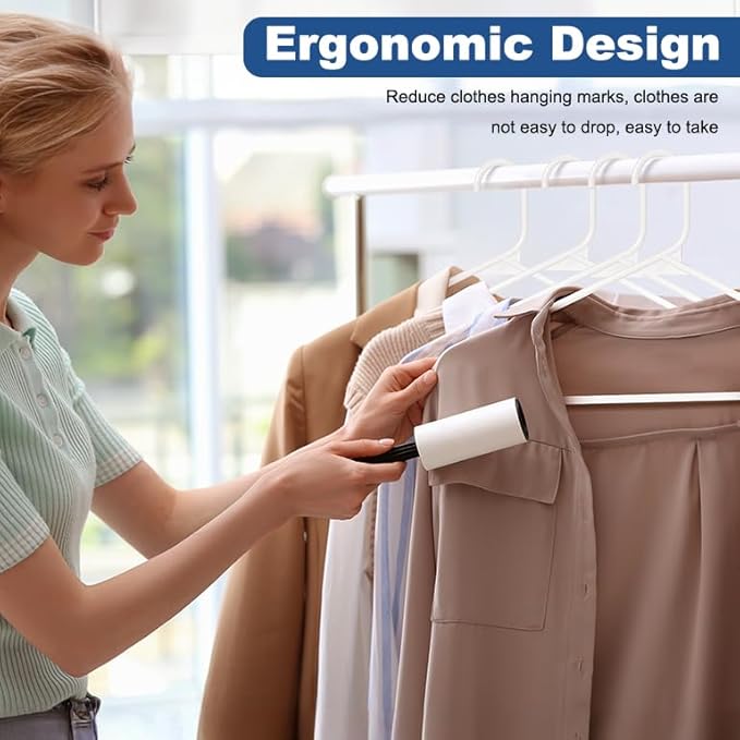 HOUSE DAY 500 Pack Plastic Clothes Hangers, Commercial Bulk Shipment for Business, Sturdy Durable Lightweight Hangers White Ideal for Retail Dry Cleaners Warehouses, Save Cost & Warehouse Space