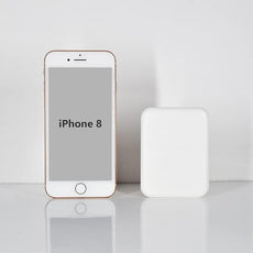 Kintion Pocket Mirror, 1X/3X Magnification LED Compact Travel Makeup Mirror with Light for Purse, 2-Sided, Portable, Folding, Handheld, Small Lighted Mirror for Gift, White