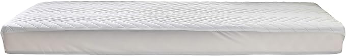 Kingnex Waterproof Quilted Mattress Protector Pad Fitted Padded Matress Cover with Deep Pocket Twin Size