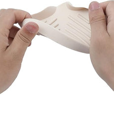 Silicone Bathroom Soap Dishes with Drain Spout-Bathroom and Kitchen Sink Organizer,Sponge Holder,Dish Soap Tray,Perfect for Dispenser,Scrubber,Bottle,Cup on Sink or Counter-Tapioca 4.9