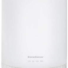 InnoGear 300ML Essential Oil Diffuser, Premium 5-in-1 Ultrasonic Aromatherapy Diffusers Scent Humidifier Aroma Diffuser Vaporizer Auto-Off Timer for Room Office Home, White, Medium