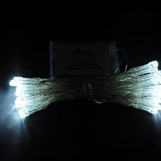 Karlling Battery Operated White 40 LED Fairy Light String Wedding Party Xmas Christmas Decorations(White)