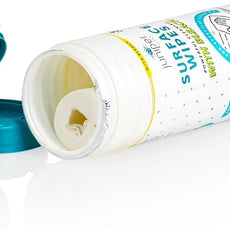 1 Pack Surface Cleaning Wipes with Bleach, All-Purpose Cleaner for Bathroom, Kitchen, Office, 35 Count Canister, 7.5