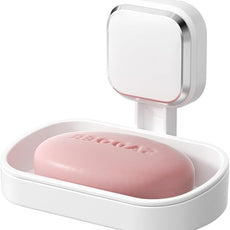 TAILI Soap Holder Saver, Bar Soap Dish Tray Suction Cup for Shower Wall Mounted, Removable, Suitable for Bathroom, Tub,Sponge Holder Kitchen Sink,Removable,Easy to Clean,Universal Bathroom Accessories