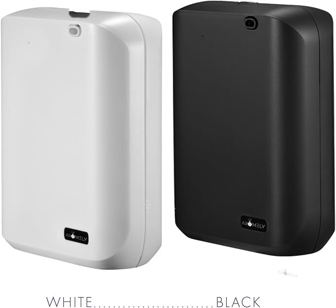 Smart Nebulizing Aromatherapy Scent Diffuser - Waterless Aroma Machine Perfect Air Freshener for Hotel Rooms, Homes or Offices, App Controlled Perfect Aroma Diffuser Up to 1,000 SQFT - White