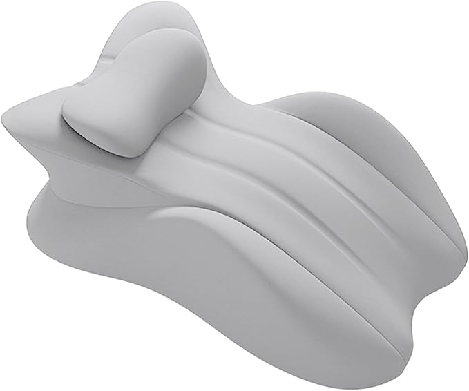 Memory Foam Ergonomic Wedge Pillow and Reading Pillow for Adult– Support for Neck, Back & Legs – Ideal for Sleeping, Reading, Anti-Snoring & Pain Relief – Removable Washable Cover