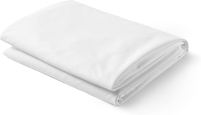 Amazon Basics Waterproof Mattress Protector, White, Twin