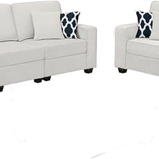 Legend Vansen Modular Sectional Sofa L Shaped Couch with Ottoman Modern Reversible Corner Sectional Couch for Living Room