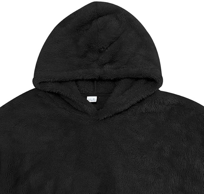 Men's Oversized Winter Soft Casual Sweatshirt with Double Sided Brushed Interior Cozy Gift for Holiday Season