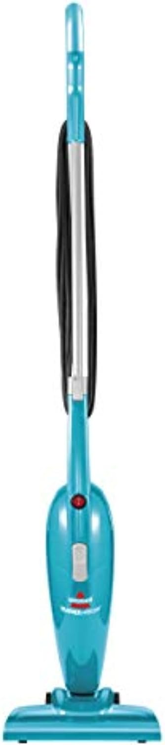 Bissell 2033M Featherweight Stick Lightweight Bagless Vacuum and Electric Broom with Crevice Tool for Hard Floors and Carpets, Blue Dormly