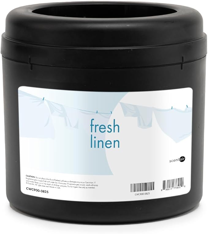 ScentAir Whisper Home Monthly Plug-in Refill, Fragrance Cartridge for Home and Office, Fresh Linen