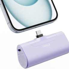 iWALK Portable Charger for iPhone 17/16/15 USB-C Small Power Bank 20W 4,500mAh Fast Charging Battery Pack Compatible with iPhone 15/16/17 Plus/17 Pro/17 Pro Max, Samsung Galaxy S25/S24/S23 Android