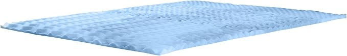 Serta Comfort Zone Cooling Memory Foam Mattress Topper, 1.5 Inch, Twin