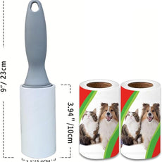 Pet Hair Lint Rollers, 3 Pack, 90 Sheets Each– Reusable Sticky Roller for Pet Hair, Cat & Dog Hair Remover, Lint Remover, Pet Hair Remover for Furniture, Clothing & Cars