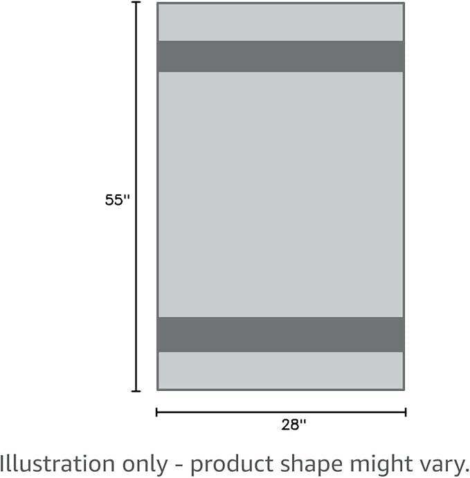 VitalCozy Set of 6 Large Bath Towels for Bathroom 28 x 55 Inches Soft Absorbent Shower Towels Bulk for Daily Use Gym Beach Pool Hotel(Fresh Color)